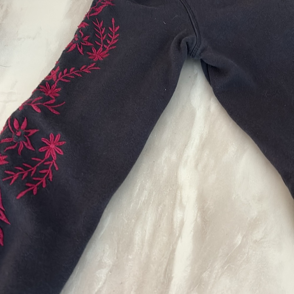 Anthropologie Maeve Floral Hooded Sweatshirt size XS - Picture 7 of 8